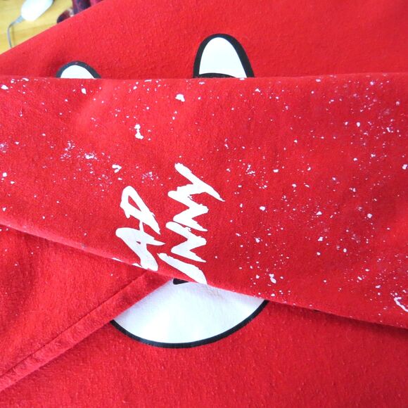 Bad Bunny Custom Christmas Sweatshirt Red Men's (gender neutral) 3XL - Picture 6 of 10